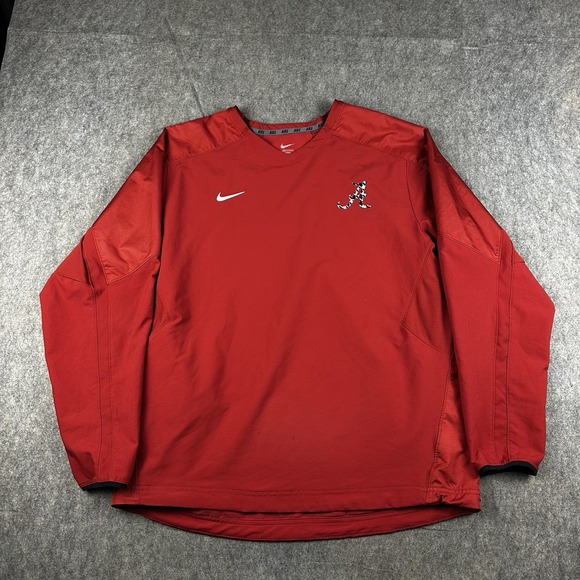 Alabama Crimson Tide Nike Windbreaker Jacket Pullover Men's Large Acceleration L - Picture 1 of 11